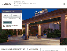 Tablet Screenshot of lemeridiennfis.com